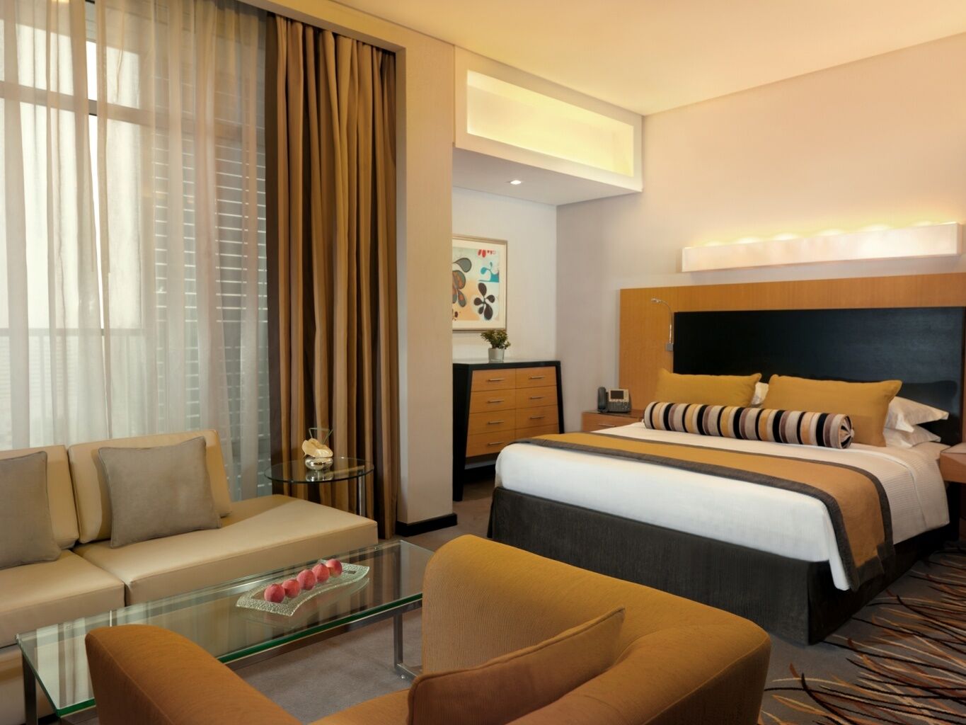 Hala Arjaan by Rotana, Deluxe Hotel Apartments Abu Dhabi Ruang foto